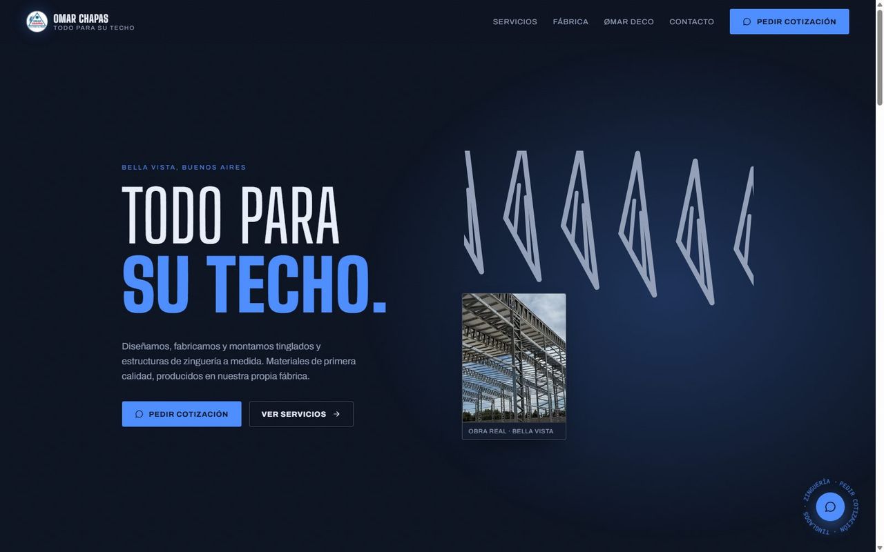 Omar Chapas website