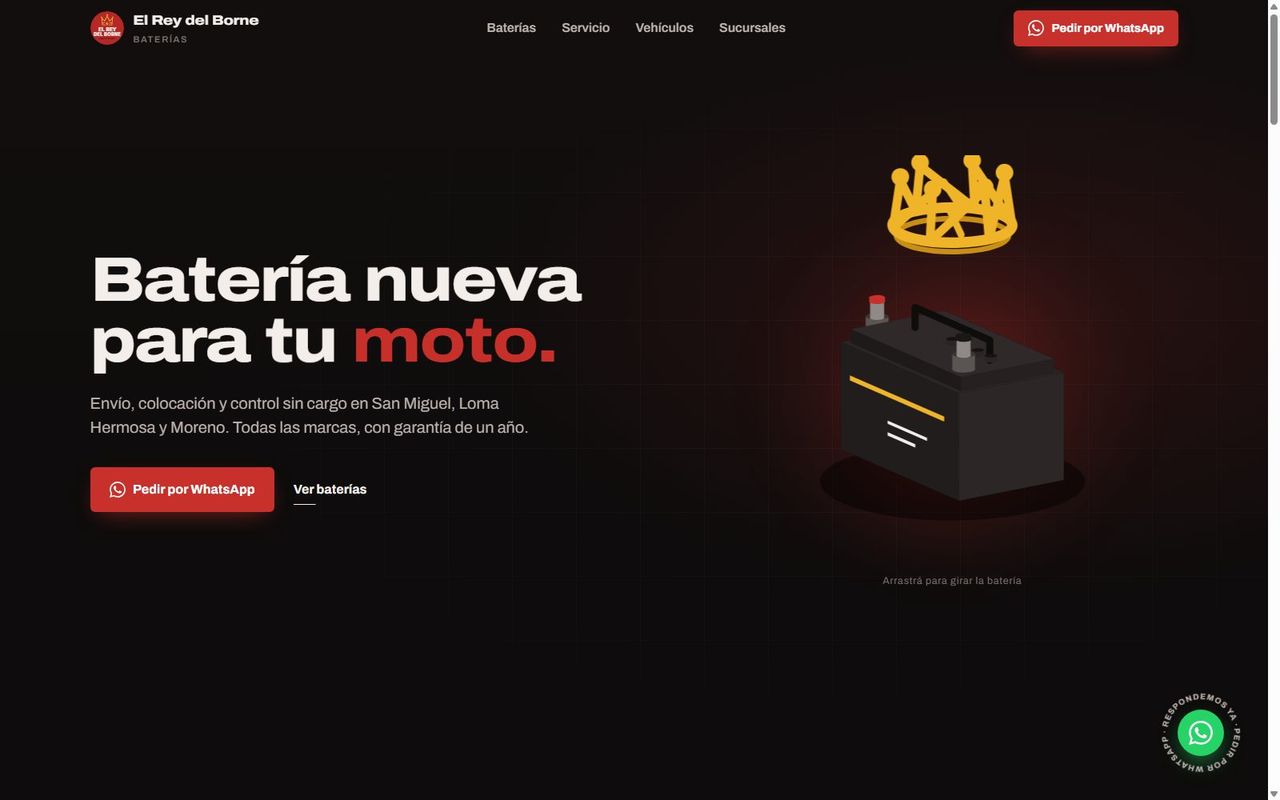 El Rey del Borne website